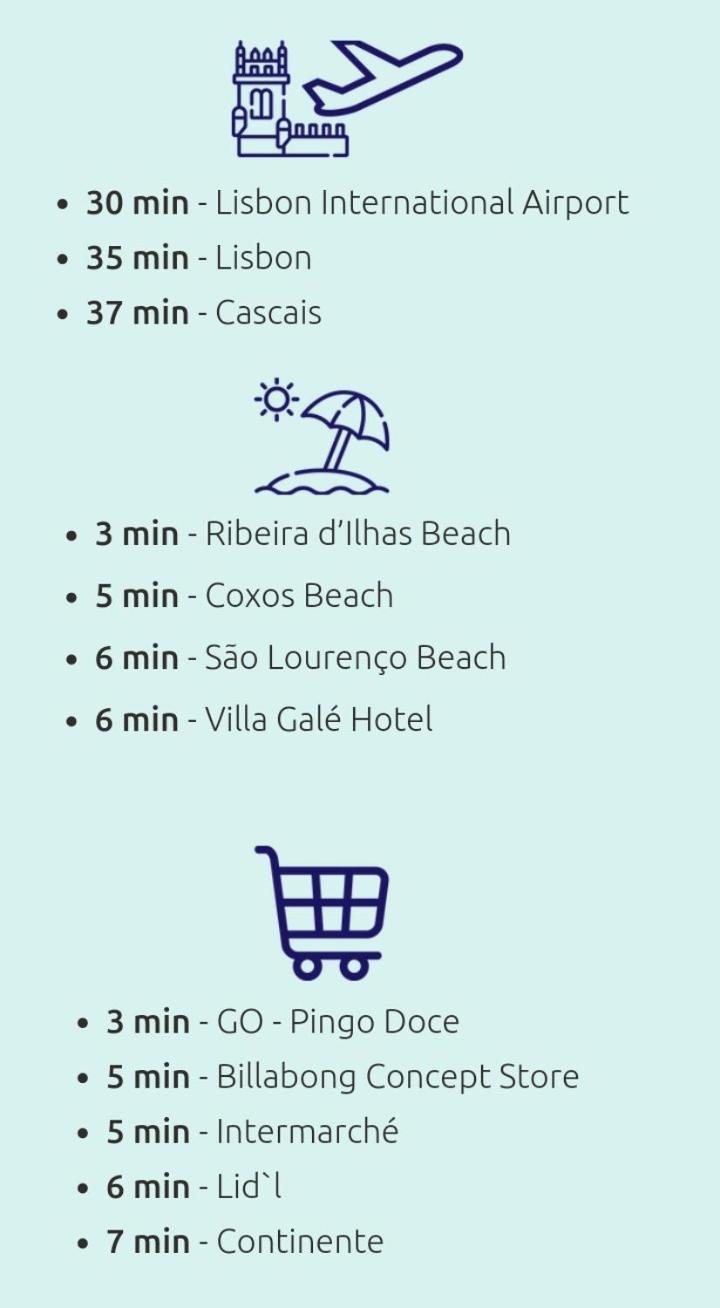 Ericeira Su Villa'S Esterno foto